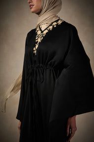 Cascade Kaftan Black