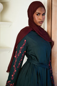 Green Garnet Abaya