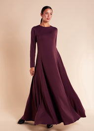 Seam Maxi Aubergine