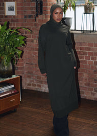 Maxi Hoody Dark Green
