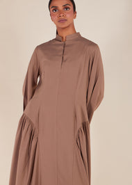 Side Pleat Maxi