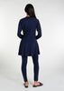 Skirted Swim Top Navy