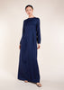 Skirted Abaya Navy