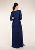 Skirted Abaya Navy