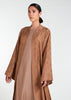 Woven Open Abaya