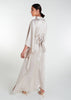 Silk Feel Kaftan Ivory