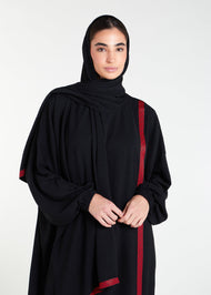 Prayer Abaya Black