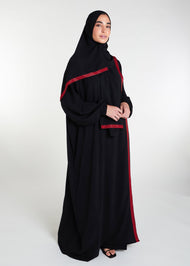 Prayer Abaya Black