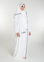Prayer Abaya White