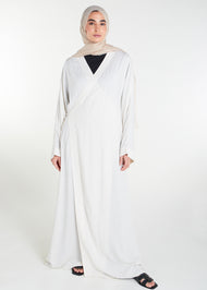 Linen Wrap Abaya