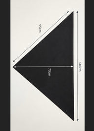 Premium Triangle Hijab Navy