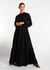 Tiered Maxi Black