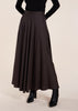 Twill Skirt Charcoal