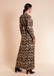 Urban Camo Maxi Dress