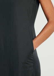 Full Slip Black Twill | Slip Dress | Aab Modest Wear