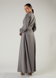 Utility Stitch Maxi Grey