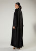 Tassel Hem Open Abaya