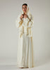 White Rose Open Abaya