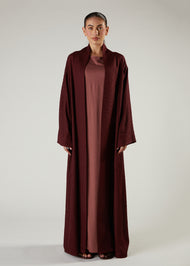 Textured Plum Kimono