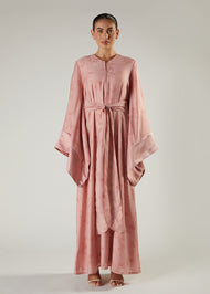 Pink Orient Abaya