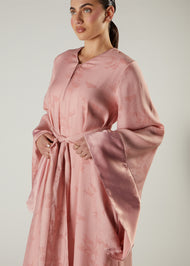 Pink Orient Abaya