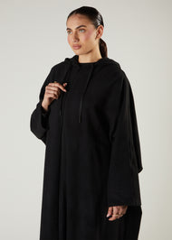 Loose Fit Hoody Abaya