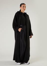Loose Fit Hoody Abaya
