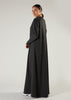 Boat Neck Maxi Charcoal