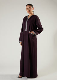 Royal Plum Jalabiya