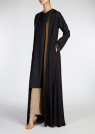 Golden Oud Kimono Black | Kimonos | Aab Modest Wear