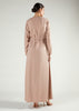 A Line Abaya Nude
