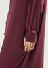 Long Tee Abaya Winter Berry