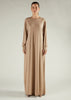 Long Tee Abaya Pewter