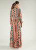 Tile Print Maxi