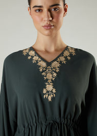 Cascade Kaftan Olive