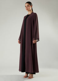 Vintage Rose Open Abaya