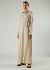 High Neck Knit Abaya