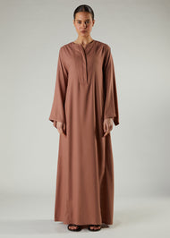 Mocha Panel Abaya