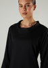 Black Twill Top