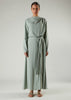 Green Tea Cowl Abaya