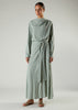 Green Tea Cowl Abaya