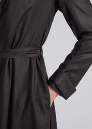Fluid Trench Cover Up Black