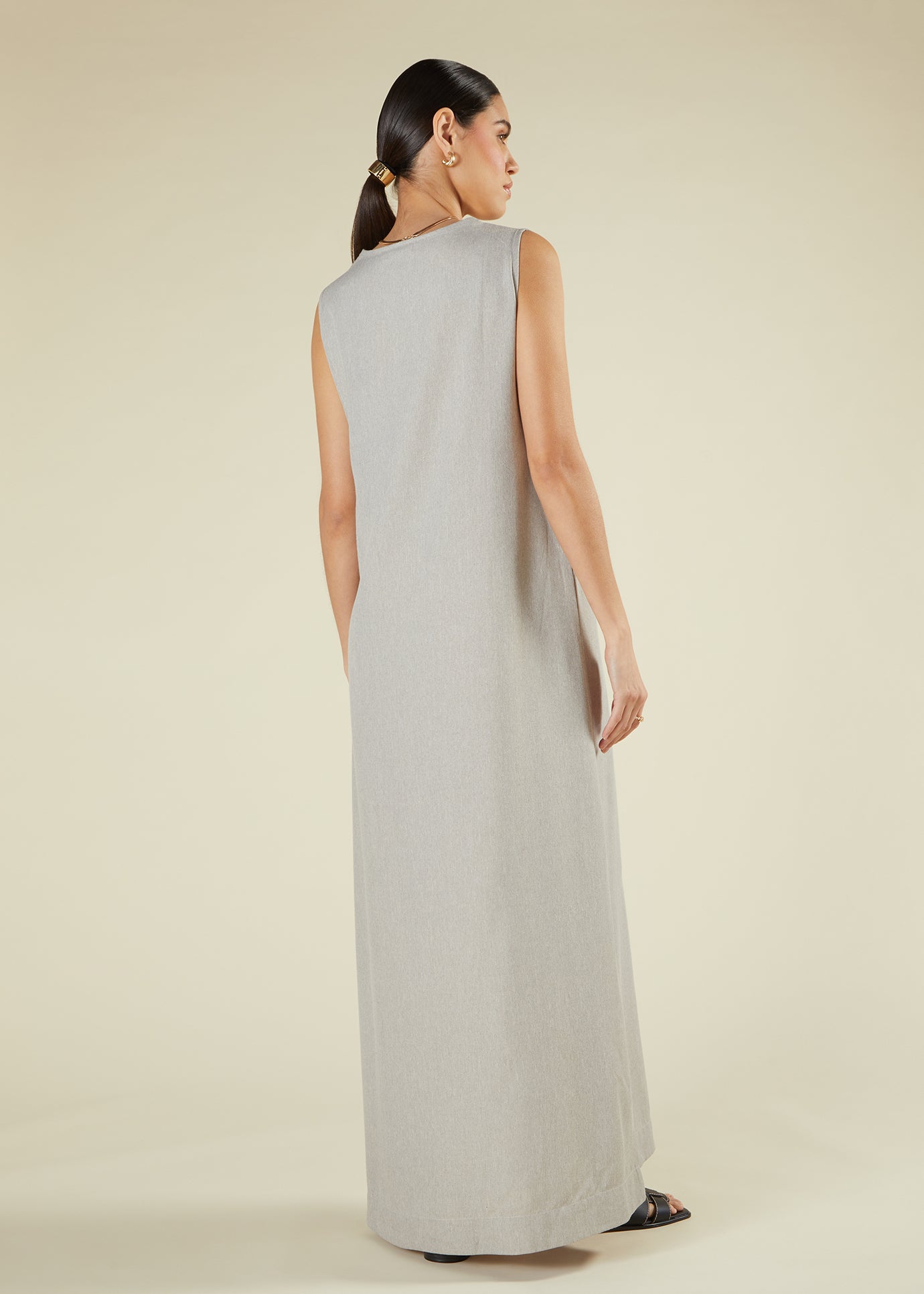Cotton Slip Grey | Modest Slip Dresses