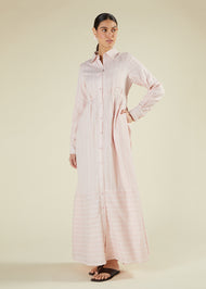 Pink Rock Shirted Maxi