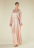 Blush Sateen Kaftan