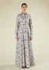 Blue Retro Maxi