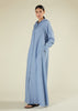 Oxford Blue Maxi Shirt