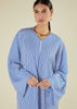 Single Pleat Kaftan Blue