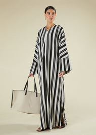 Single Pleat Crochet Kaftan