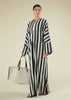 Single Pleat Crochet Kaftan